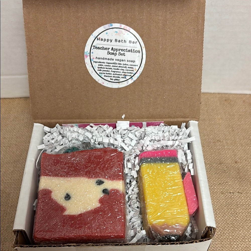 Handmade Vegan Teacher Appreciation Soaps